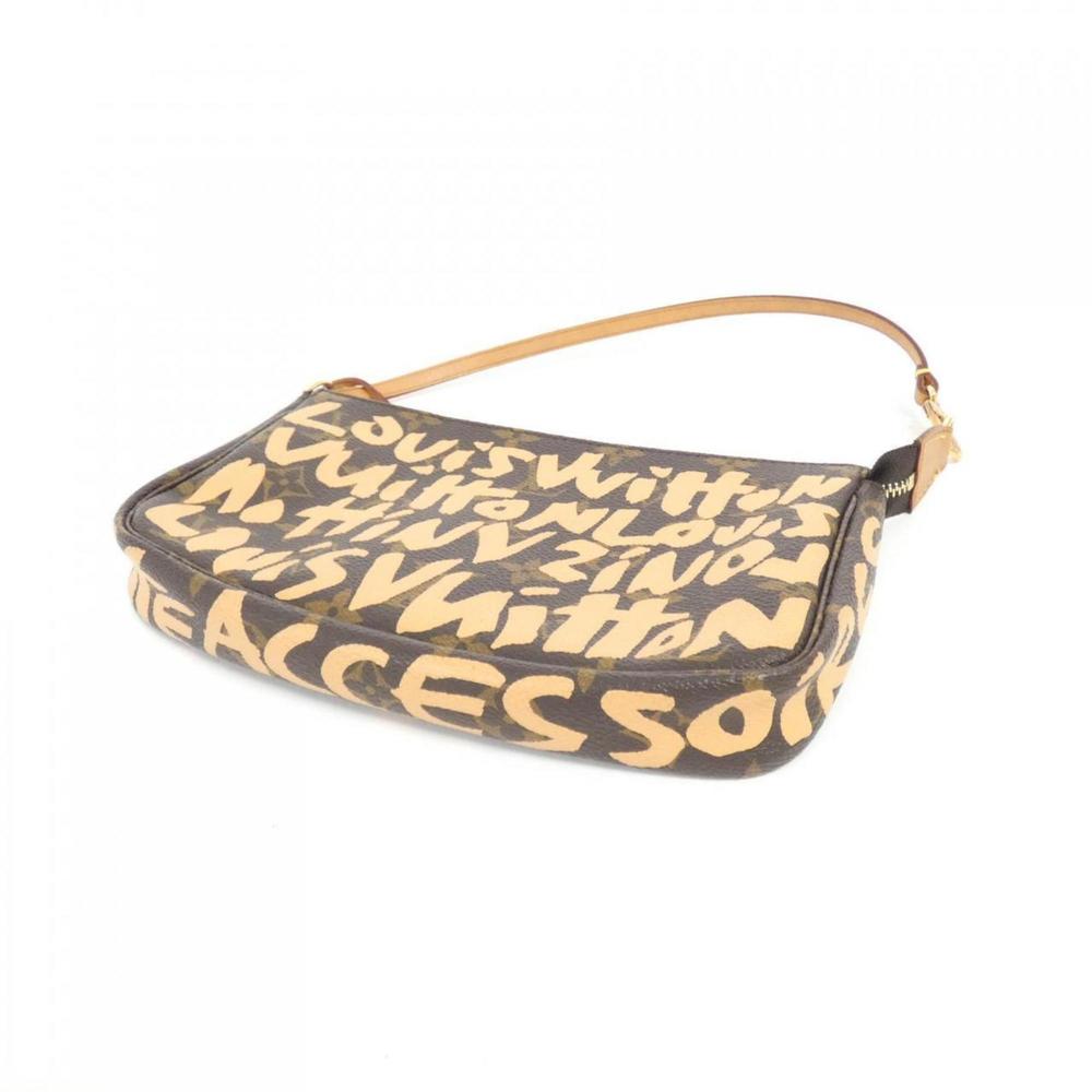 Louis Vuitton Monogram Graffiti Pochette Accessoires M92193 Accessory Pouch - Picture 2 of 9